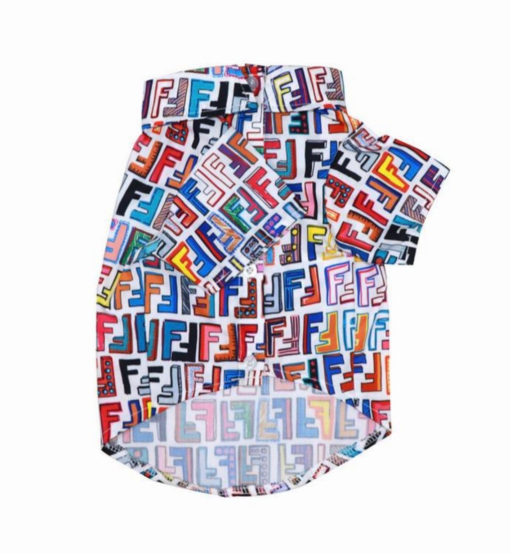 Pet Collared Shirt